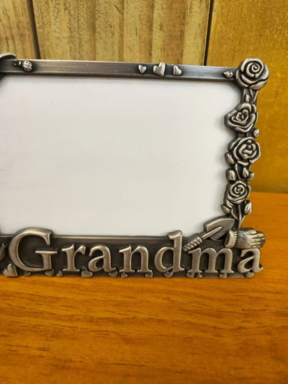 Vintage Malden Pewter 5 x 4 Photo Frame 